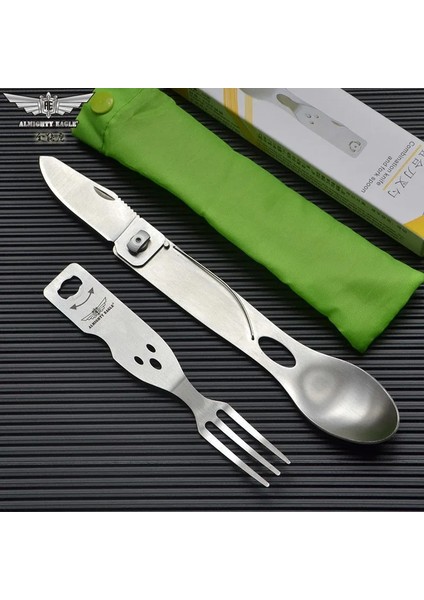 Çelik Çok Amaçlı Kartal Dış Mekan Sofra Takımı Çok Amaçlı Piknik Taşınabilir Bıçak Çatal Kaşık Tüm Çelik Çok Amaçlı Kaşık Katlanır Bıçak (Yurt Dışından) fiyatları