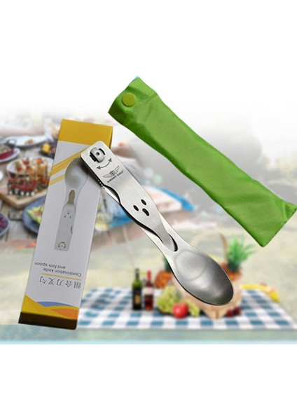 Çelik Çok Amaçlı Kartal Dış Mekan Sofra Takımı Çok Amaçlı Piknik Taşınabilir Bıçak Çatal Kaşık Tüm Çelik Çok Amaçlı Kaşık Katlanır Bıçak (Yurt Dışından) fırsatları