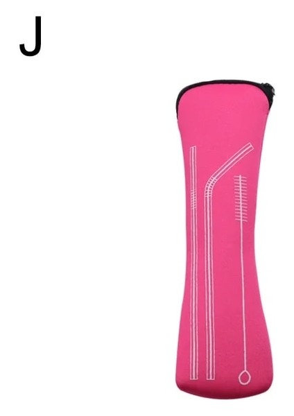 J Taşınabilir Sofra Çantası Çatal Kaşık Bıçak Çubuklarını Ambalaj Saklama Kutusu Yemek Takımı Piknik Organizatör Vaka Yemek Takımı Olmadan (Yurt Dışından)