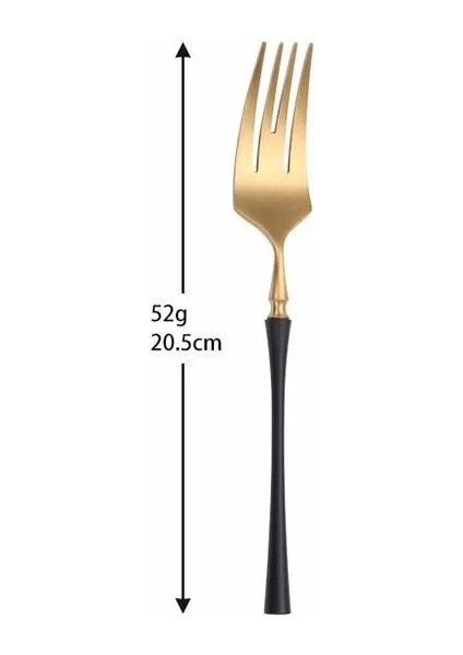 Dinnerfork 1 Adet Mat Çatal Bıçak Takımı Altın Çatal Kaşık Bıçak Çatal Bıçak Takımı Paslanmaz Çelik Altın Çelik Çatal Seti Gümüş Seti Kek Çatalı (Yurt Dışından)