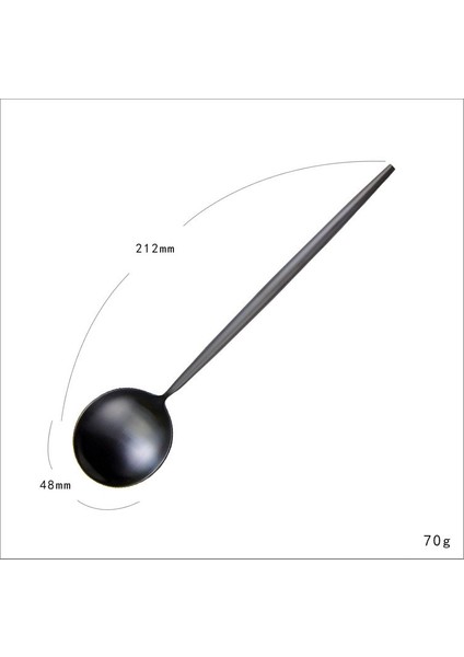 SWEETSPOON1PC Siyah Yemek Takımı Mat Siyah Çatal Bıçak Kaşık Seti Gümüş Seti 18/10 Paslanmaz Çelik Yemek Takımı Seti Kaşık Çatal ve Bıçaklar Dropship (Yurt Dışından) fırsatları