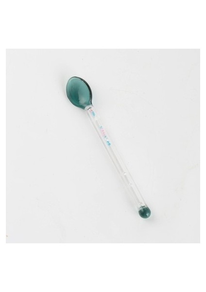Koyu Yeşil Parçacık Cam Kaşık Tatlı Kaşığı Şeker Renkli Şeffaf Yüksek Sıcaklığa Dayanıklı Kahve Karıştırma Kaşığı Uzun Saplı Güzel Hediye (Yurt Dışından) fiyatları