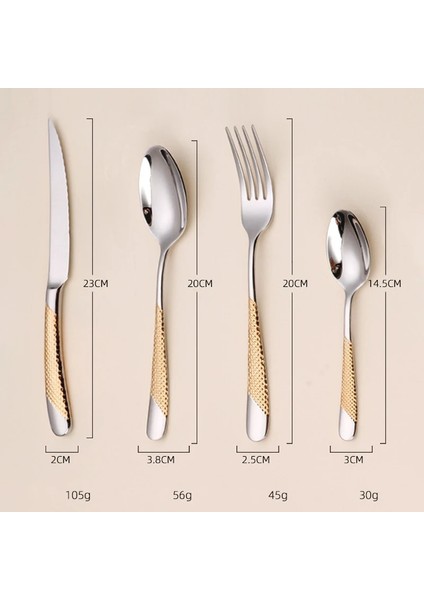 Gümüş Çay Kaşığı Mutfak Sofra Çatal Seti Gümüş Çatal Seti Paslanmaz Çelik Lüks Yemek Takımı Çatal Kaşık Bıçak Batı Yemek Takımı Altın (Yurt Dışından) fırsatları