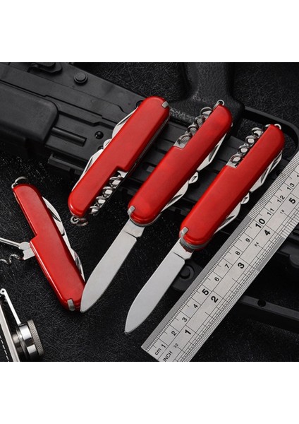 5 In 1 11 In 1 Paslanmaz Çelik Ordu Bıçaklar Çok Fonksiyonlu Katlanır Bıçak Cep Avcılık Açık Kamp Survival Edc Cep Aracı (Yurt Dışından)