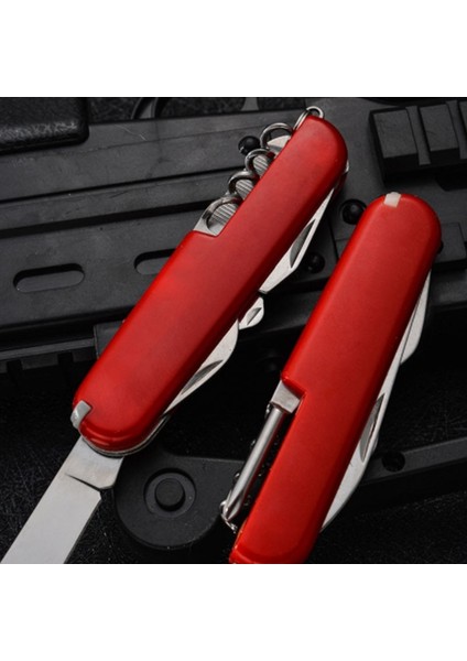 5 In 1 11 In 1 Paslanmaz Çelik Ordu Bıçaklar Çok Fonksiyonlu Katlanır Bıçak Cep Avcılık Açık Kamp Survival Edc Cep Aracı (Yurt Dışından)