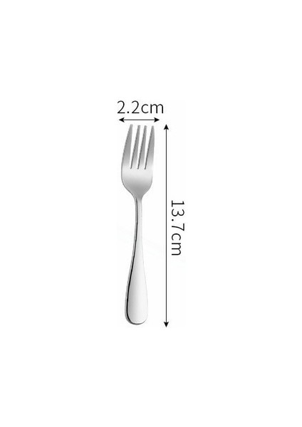LF1YSTEAFORK1PC Batı Çatal Bıçak Kaşık Seti Paslanmaz Çelik Sofra Kaşık Çatal Bıçak Yemek Takımı Seti Mutfak Yemeği Seti Sofra Lüks Ev Sofra Takımı (Yurt Dışından)
