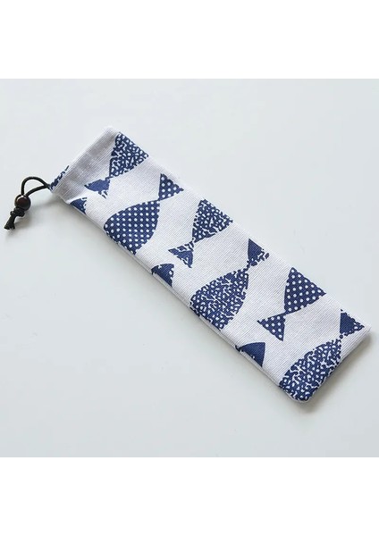 Stil 5 Taşınabilir Çatal Çanta Kumaş Keten Sofra Bıçak Çatal Kaşık Konteyner Balık Çizgili Baskı Japonya Tarzı Yemek Takımı Çantası Seyahat Için (Yurt Dışından) indirimleri