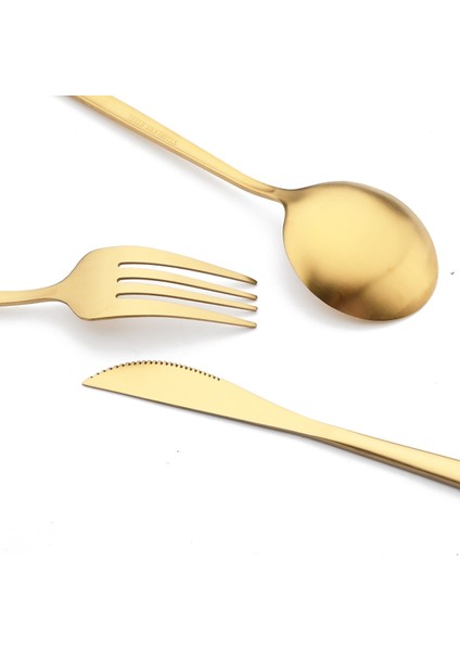 6 Adet Yemek Çatalı 6/30 Adet Mat Altın Siyah Saplı Sofra Seti Paslanmaz Çelik Yemek Takımı Bıçak Çatal Kaşık Batı Sofra Takımı Düğün Çatal Bıçak Kaşık Seti (Yurt Dışından) fırsatları