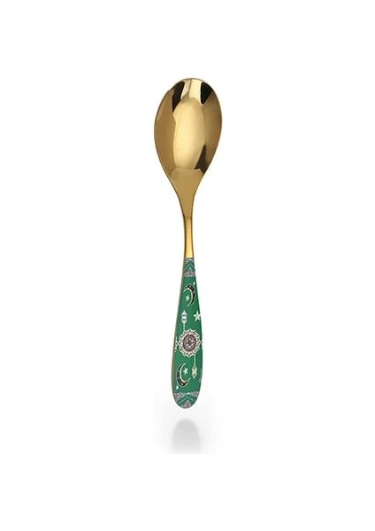 A3 Ramazan Paslanmaz Çelik Sofra Kaşık ve Çatal Tatlı Kaşığı Kek Kaşığı Çatal Kahve Kaşığı Hediye Çatal Bıçak Kaşık Seti Mutfak Aksesuarları (Yurt Dışından)