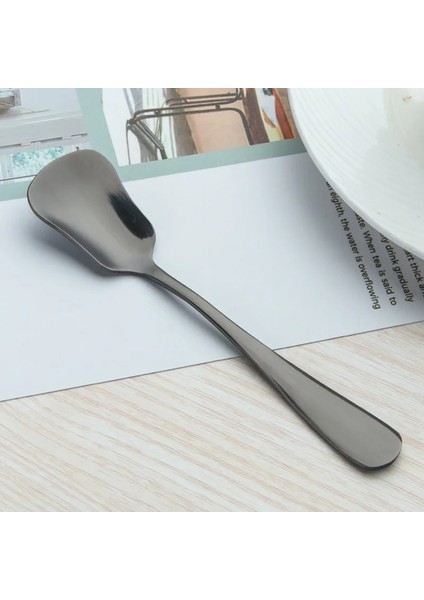 C-21.5cm Çelik Siyah Çatal Bıçak Kaşık Seti Balık Çatal Bıçaklar Çorba Kaşığı Çubuklarını Tereyağı Bıçağı Tatlı Kaşığı Kek Çatalı Çay Kaşığı Yemek Takımı Seti (Yurt Dışından) fiyatları