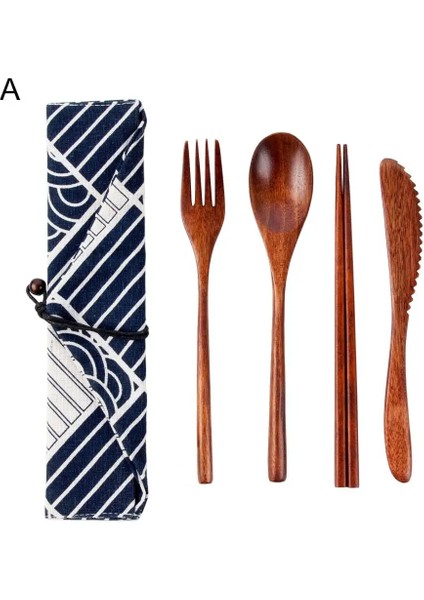 Stil 6 Sıcak Satış Japonya Tarzı Ahşap Sofra Seti Kaşık Çatal Çubuklarını Saklama Kutusu ile Seyahat Çatal Bıçak Kaşık Seti Taşınabilir (Yurt Dışından) indirimleri