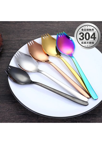 G3 304 Paslanmaz Çelik Salata Kaşığı Çatal Kaşık Seti Kaşık Hediye Çatal Meyve Çatal Çorba Kaşığı Batı Gıda Çatal Kaşık Çocuk Kaşık (Yurt Dışından) fiyatları