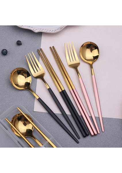 Gümüş-A 3 Adet Kaşık Çatal Çubuklarını Saklama Kutusu ile Set Paslanmaz Çelik Kahve Aperatifler Meyve Tatlı Çatal Kaşık Mutfak Çay Kaşığı Seti (Yurt Dışından) modelleri