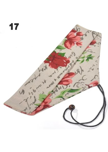 17 Taşınabilir Sofra Çantası Japon Baskı Kullanımlık Içecek Saman Chopstick Çatal Bıçak Takımı Kese Ipli Çanta Çatal Çanta Kaşık Çatal (Yurt Dışından)