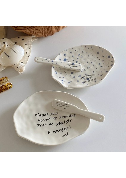 Harfler Tabak Ins Güzel Lale Donuts Seramik Tereyağı Peynir Bıçağı Fransız Ekmeği Aperatifler Tatlı Tabağı Reçel Krem Spatula Düğün Sofrası (Yurt Dışından) modelleri