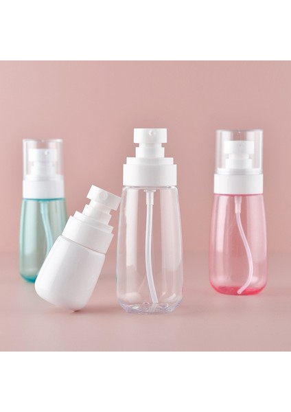 Sprey-Pembe 80ML 30/60/80/100ML Taşınabilir Sulama Kabı Seyahat Dağıtım Losyon Şişesi Parfüm Sıvı Doldurulabilir Alt Şişeleme Boş Konteyner (Yurt Dışından) fiyatları