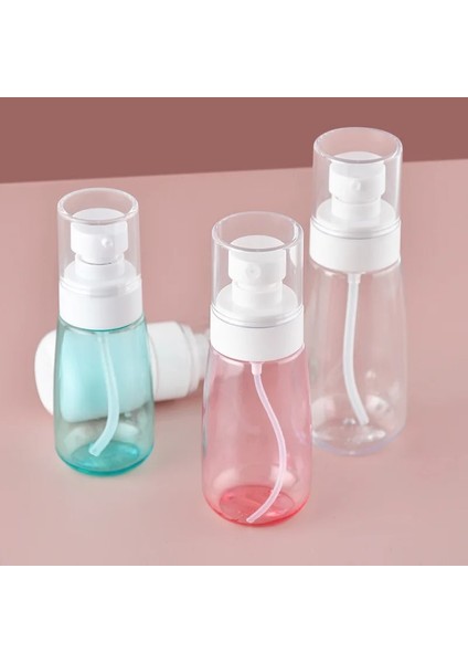 Sprey-Pembe 80ML 30/60/80/100ML Taşınabilir Sulama Kabı Seyahat Dağıtım Losyon Şişesi Parfüm Sıvı Doldurulabilir Alt Şişeleme Boş Konteyner (Yurt Dışından) modelleri