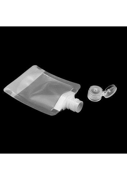 50ML 30/50/100ML Doldurulabilir Ambalaj Poşetleri Seyahat Essentials Losyon Kozmetik Şampuan Duş Jeli Taşınabilir Çanta Makyaj Sıvı Şişeleri (Yurt Dışından)