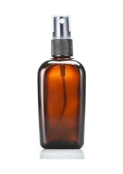 Kahverengi 10ML 10ML-100ML Kare Mini Parfüm Sprey Şişesi Koyu Kahverengi Doldurulabilir Taşınabilir Cam Bölünmüş Şişe Kapaklı Seyahat Kozmetik Konteyneri (Yurt Dışından)