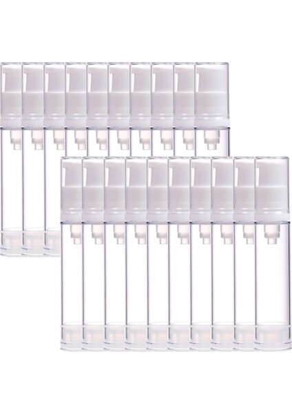 10ML Losyon 20 Adet 5ml 10ML 15ML 5/10/20/30/50 Adet Vakum Losyon Sprey Şişesi Özü Kozmetik Dağıtım Şişeleri Parfüm Boş Alt Şişeleme Seyahat (Yurt Dışından)