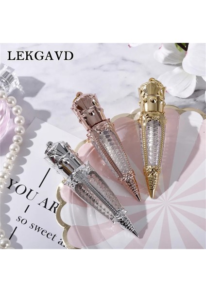 3 x Dağıtıcı Araçları 1 Adet 5 ml Gül Altın Taç Plastik Boş Havuç Dudak Parlatıcı Tüp Kozmetik Değnek Dudak Parlatıcı Ambalaj Kabı Dıy Ruj Tüpü Yeni (Yurt Dışından) fiyatları