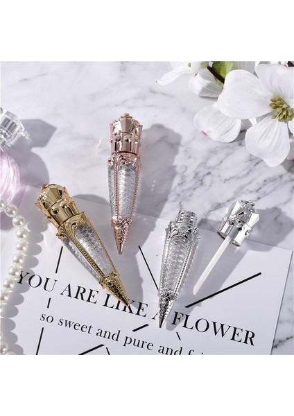 3 x Dağıtıcı Araçları 1 Adet 5 ml Gül Altın Taç Plastik Boş Havuç Dudak Parlatıcı Tüp Kozmetik Değnek Dudak Parlatıcı Ambalaj Kabı Dıy Ruj Tüpü Yeni (Yurt Dışından) modelleri
