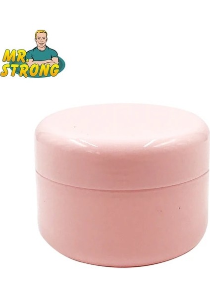 Pembe 50G Pp 10 Adet Doldurulabilir Şişeler Plastik Boş Makyaj Kavanoz Pot Seyahat Yüz Kremi/losyon/kozmetik Konteyner 5 Renk (Yurt Dışından)