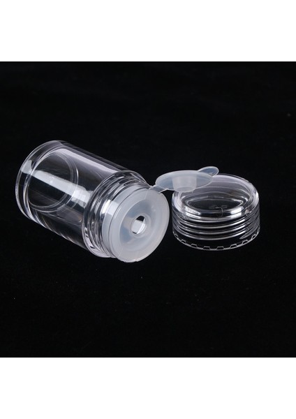 Clear-1 Delik 1 Adet Şeffaf 10 ml Boş Kozmetik Elek Pudra Şekeri Kavanozları 1 Adet Konteyner Vidalı Kapak Dıy Makyaj Araçları Için Şişe Doldurulabilir Şişeler (Yurt Dışından)