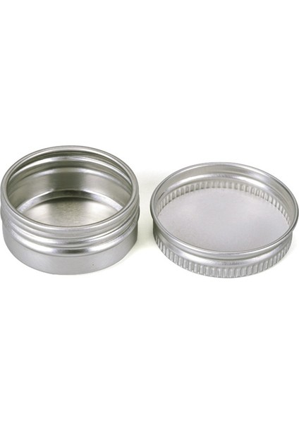 15ML 1 Adet 5ML-250ML Kozmetik Alüminyum Kutular Alüminyum Kutular Gümüş Alüminyum Teneke Kutular Vidalı Üst Yuvarlak Mum Baharat Teneke Kutular Kapaklı Konteynerler (Yurt Dışından) fırsatları