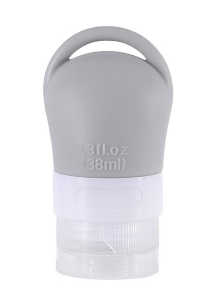38ML-GRI 1/3/4 Adet Asılabilir Silikon Dağıtım Şişeleri Vücut Yıkama Şampuanı Dezenfektan Taşınabilir Depolama Kozmetik Losyon Doldurulabilir Şişe (Yurt Dışından)