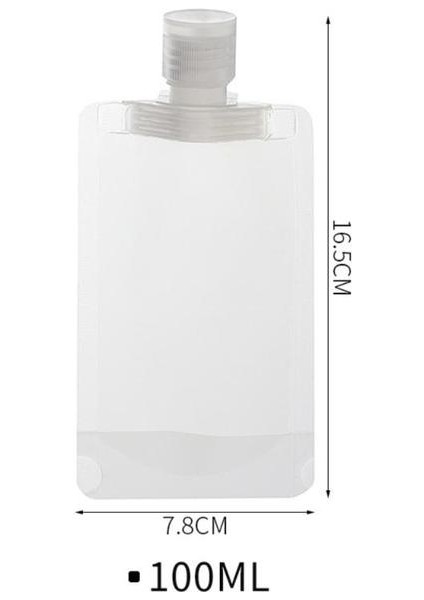 100ML 45ML Mini Kart Sprey Şişesi El Temizleyici Alkol Şişeleri Doldurulabilir Bottletravel Basın Taşınabilir Alt Şişeleme Kozmetik Aracı (Yurt Dışından)