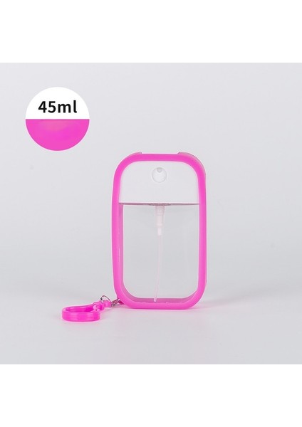 2 45ML 45ML Doldurulabilir Şişeler Taşınabilir Kart Sprey Şişesi Parfüm Dezenfektan Losyon Seyahat Şişeleme Alkol Sıvı Alt Ambalaj Şişesi (Yurt Dışından)