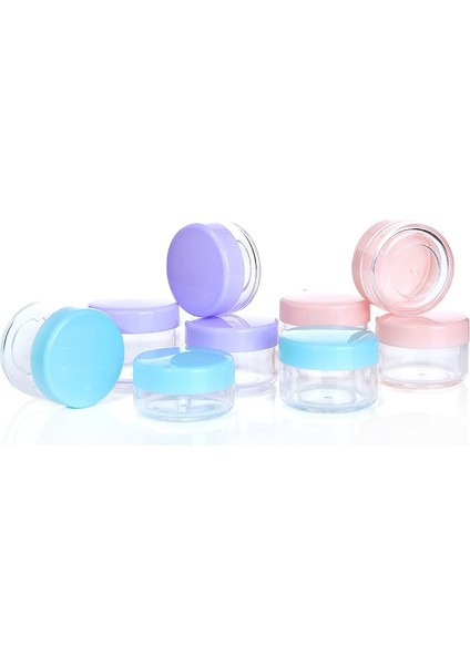 Pembe 15G 5/10/15/20G Ps Krem Kutusu Krem Şişesi Deneme Örnek Boş Konteyner Makyaj Kavanoz Kozmetik Şeffaf Şişeleme (Yurt Dışından) modelleri