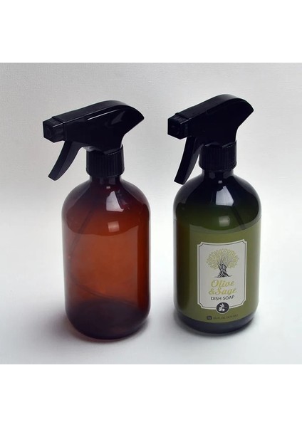 500ML 1 Adet 300ML/500ML Sprey Şişeleri Alt Şişeleme Plastik Renkli Doldurulabilir Şişe Boş Konteyner Flip-Top Dağıtım Makyaj Aracı (Yurt Dışından)
