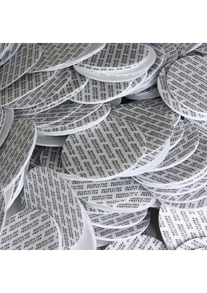 65MM 100 Adet Kendinden Yapışkanlı Köpük Basınca Duyarlı Mühür Kapağı Astar Kurcalamaya Dayanıklı Mühürler Astar Kozmetik Kavanoz Şişe Pot 20MM-101MM (Yurt Dışından)
