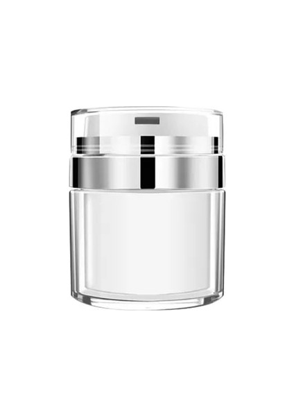 15ML-YAN Boşaltma Boş Havasız Pompa Kavanoz Doldurulabilir Kremler Jeller Losyonlar Dispenser Kozmetik Kavanoz Akrilik Krem Kutuları Pres Krem Kavanoz Vakum Şişesi (Yurt Dışından)