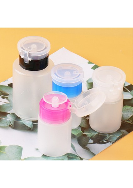 100ML Şeffaf Plastik 60/150/180ML Tırnak Doldurulabilir Şişeler Taşınabilir Boş Basın Pompası Seyahat Dağıtıcı Tırnak Sanat Sökücü Makyaj Şişesi Manikür Aracı (Yurt Dışından) fırsatları