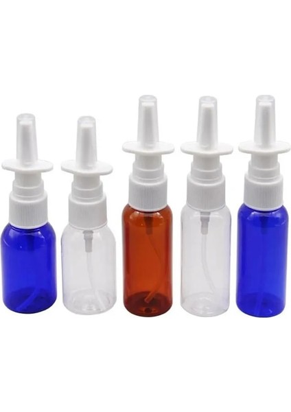 2 Adet Mavi 30 ml 2 Adet/grup 10 Ml/20 Ml/30 ml Boş Plastik Burun Spreyi Şişeleri Pompa Püskürtücü Sis Burun Spreyi Doldurulabilir Şişeleme Ambalajı (Yurt Dışından)