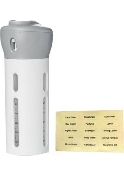 Pembe Taşınabilir 4 In 1 Losyon Dağıtıcı Şişe Seyahat Emülsiyon Şişeleme Şampuan Duş Seyahat Aksesuarları Seyahat Kullanımı (Yurt Dışından) fiyatları