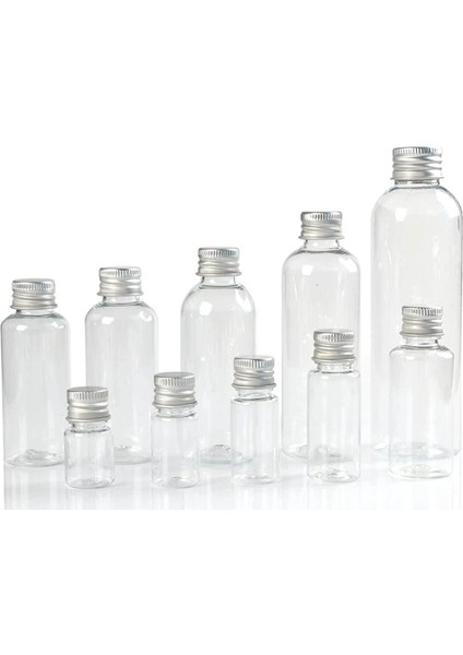 Altın Kapak 20 ml 30 Adet 5/10/20/30/50/60/100/120 ml Plastik Şişe Alüminyum Vidalı Kapaklı Kozmetik Konteyner Seyahat Kitleri Taşınabilir Pet Losyon Krem (Yurt Dışından)