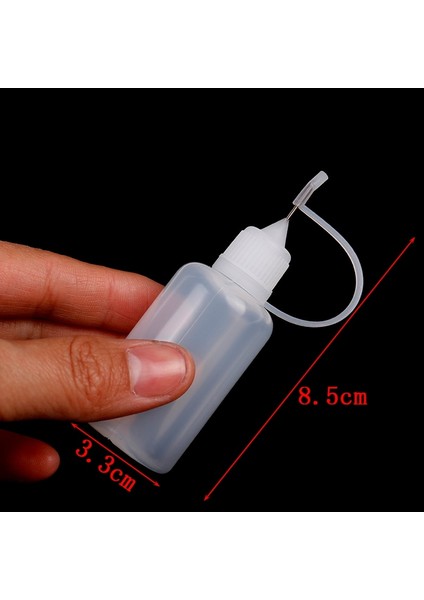 5 Adet 15ML 5 Adet 5/10/15/30ML Boş Plastik Sıkılabilir Sıvı Damlalıklı Dolum Şişeleri E-Suyu Iğne Vaporizador Parfüm Şişesi (Yurt Dışından)