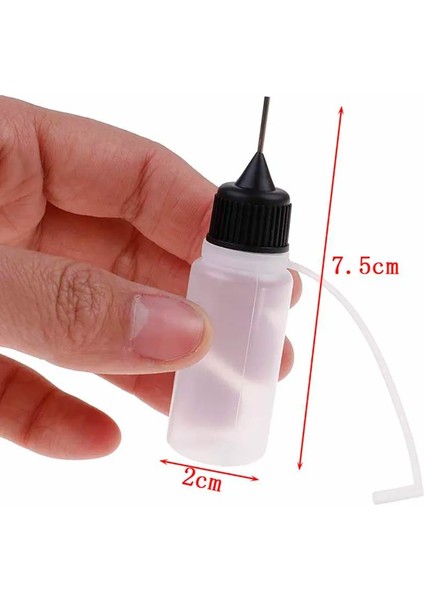 5 Adet 15ML 5 Adet 5/10/15/30ML Boş Plastik Sıkılabilir Sıvı Damlalıklı Dolum Şişeleri E-Suyu Iğne Vaporizador Parfüm Şişesi (Yurt Dışından)
