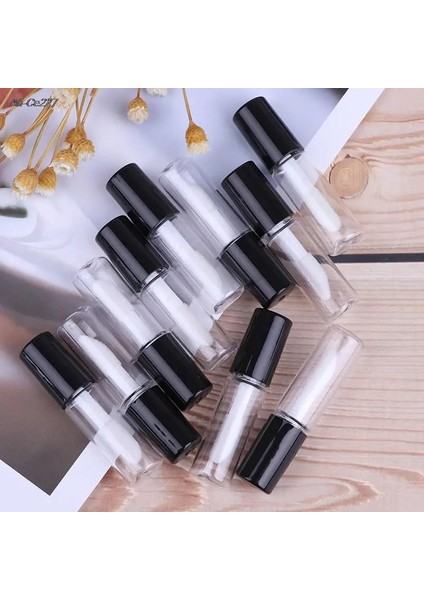 Gd 1.2ml 1.2ml 10 Adet Gül Altın Boş Dudak Parlatıcı Tüp, Dıy Plastik Zarif Sıvı Ruj Kabı, Yuvarlak Mini Lipgloss Numune Şişesi Siyah (Yurt Dışından) fırsatları