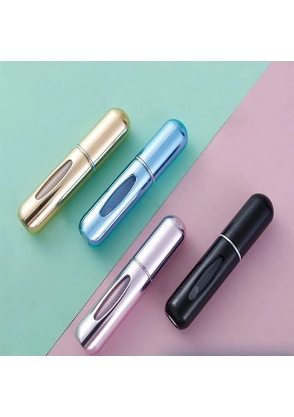 13 5 ml Alt Şarj Parfüm Doldurulabilir Şişe Sıvı Konteyner Kozmetik Sprey Şişeleme Dağıtıcı Basın Kafası Taşınabilir Seyahat (Yurt Dışından) fırsatları