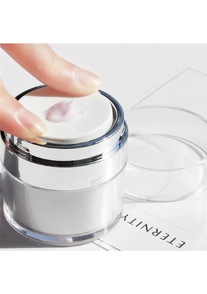 A 15ML B 30ML Havasız Boş Pompa Kavanoz Doldurulabilir Kremler Jeller Losyonlar Dispenser Seyahat Sızdırmaz Kozmetik Konteyner 2 Adet Vakum Şişesi (Yurt Dışından)