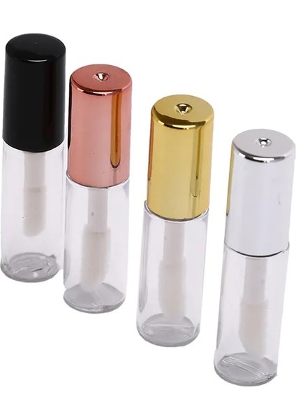 Altın 10 Adet/grup Dıy Dudak Balsam Tüpü Konteyner Kapaklı Boş Ruj Şişesi Lipgloss Tüp Kozmetik Numune Kabı (Yurt Dışından) fırsatları