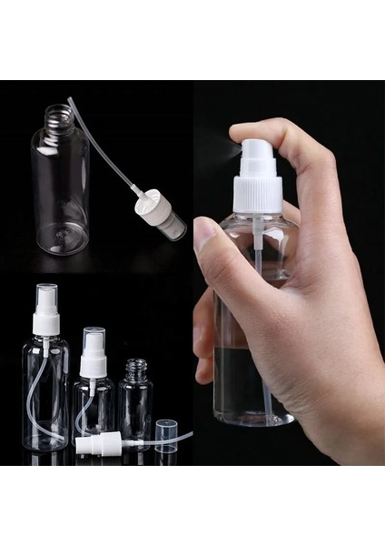 20 ml 20/30/50/100 ml Taşınabilir Boş Sprey Şişeleri Doldurulabilir Şişeler Seyahat Şeffaf Plastik Parfüm Şişesi Toksik Ücretsiz ve Güvenli (Yurt Dışından) modelleri