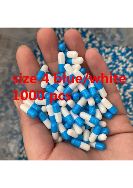 4 1000 Adet 1000 Adet Birleştirilmiş/ayrılmış Helal Jelatin Sert Kapsül Kabukları Boyut 0 Ayrılmış Jelatin Kapsüller 00 Helal Kosher Jel Kapaklar (Yurt Dışından)