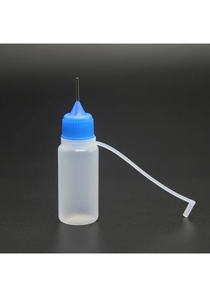 Mavi 2022 Yeni 1 Adet 10 ml Plastik Sıkılabilir İğneli Sıvı Damlalıklı Şişe(Yurt Dışından)