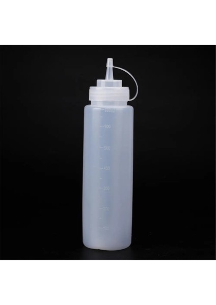 Beyaz 240ML Plastik Plastik Şeffaf Ucu Aplikatör Şişesi Plastik Sıkma Şişesi Çok Amaçlı Doldurulabilir Boş 240/360/450/500/680 Için Uç Kapaklı (Yurt Dışından) fırsatları